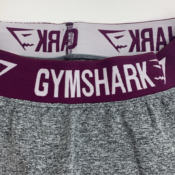 GYMSHARK Leggings Size Small Heather Purple gray with stretch Designer Workout - Picture 5 of 14